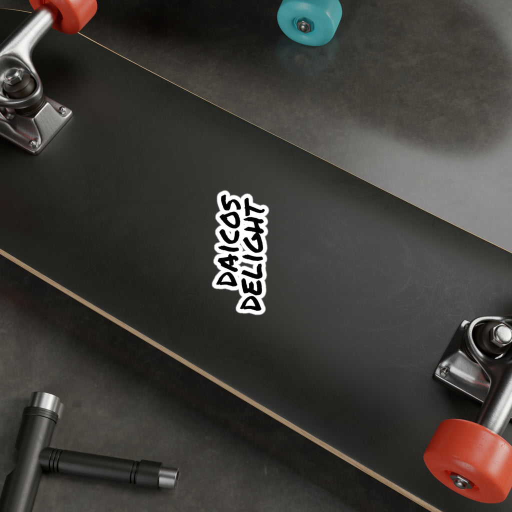 Daicos Delight Vinyl Decal