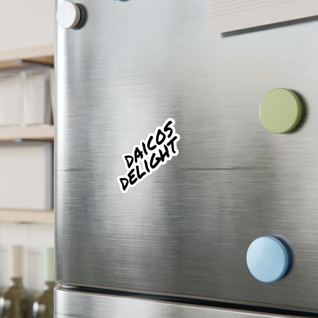Daicos Delight Vinyl Decal
