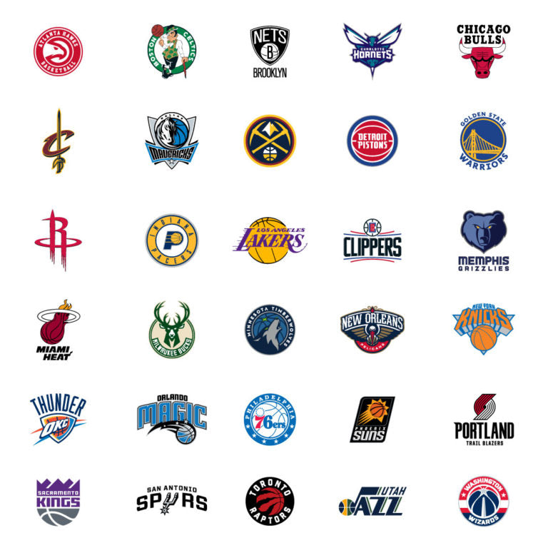 NBA Team Stickers